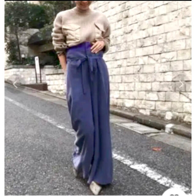 Ameri VINTAGE(アメリヴィンテージ)のAmeri vintage west layered wide pants レディースのパンツ(カジュアルパンツ)の商品写真