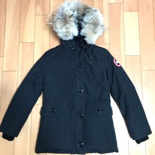 カナダグース(CANADA GOOSE)のしげ吉様専用　CANADA GOOSE CHARLOTTO PARKA 黒　S(ダウンコート)