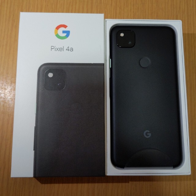 Google pixel4a 新品 未使用JustBlack分割残