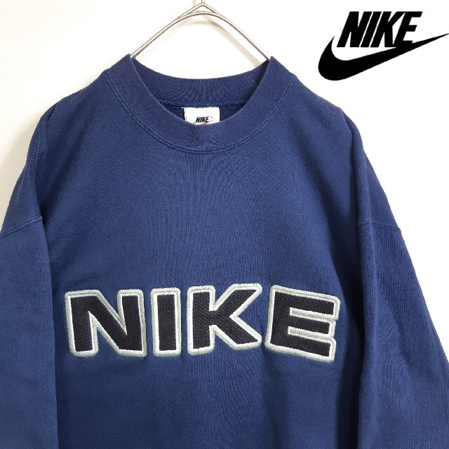 NIKE - 【入手困難】 90s 銀タグ NIKE ナイキ スウェット ビッグロゴ ...