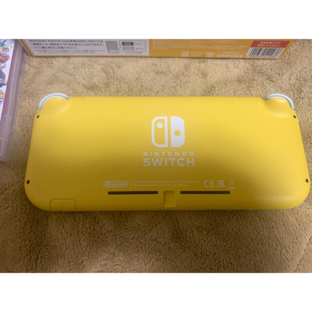 Nintendo Switch Lite イエロー ほぼ傷なし 桃鉄付