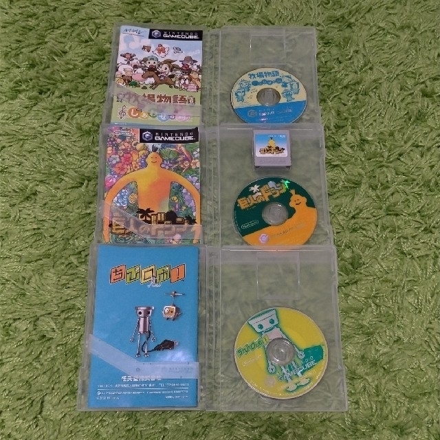 ニンテンドーゲームキューブ(ニンテンドーゲームキューブ)のニンテンドーゲームキューブ ソフト３本付き  エンタメ/ホビーのゲームソフト/ゲーム機本体(家庭用ゲーム機本体)の商品写真