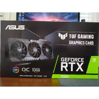 【未開封】ASUS TUF-RTX3080-O10G-GAMING(PCパーツ)