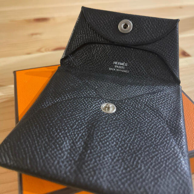 Hermes - エルメス バスティア ブラック 黒 コインケース の通販 by