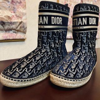 クリスチャンディオール(Christian Dior)のChristianDIOR ディオール ショートブーツ(ブーツ)