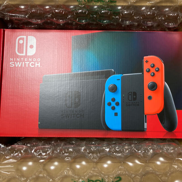 新品未使用 新型Nintendo Switch ネオンカラー - 家庭用ゲーム機本体