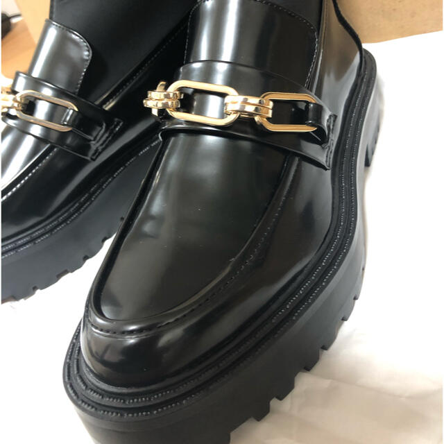 ZARA(ザラ)の新品 ZARA アンクルブーツ ローファー レディースの靴/シューズ(ブーツ)の商品写真