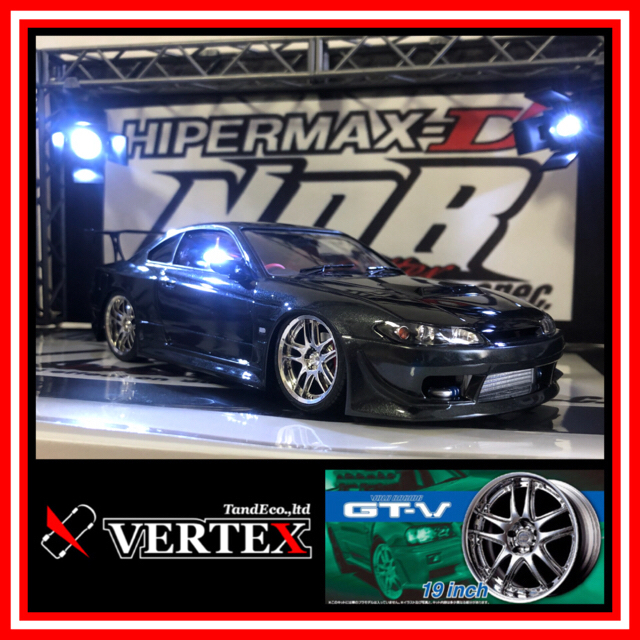 AOSHIMA(アオシマ)のNO.112  1/24 VERTEX S15 シルビア エンタメ/ホビーのおもちゃ/ぬいぐるみ(模型/プラモデル)の商品写真