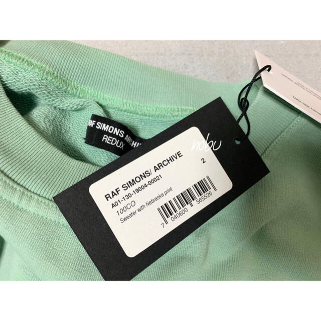 RAF SIMONS(ラフシモンズ)の新品【 Raf Simons 】02AW スウェット ARCHIVE REDUX メンズのトップス(スウェット)の商品写真