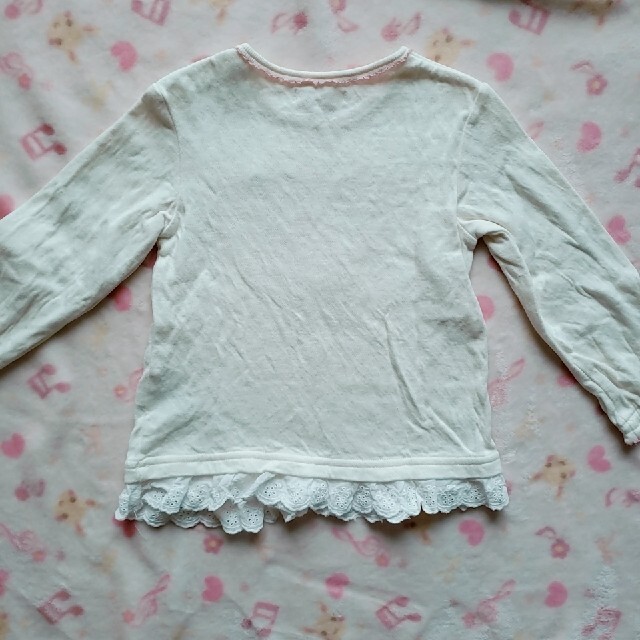 coeur a coeur(クーラクール)の春2　coeur a coeur　95　カットソー キッズ/ベビー/マタニティのキッズ服女の子用(90cm~)(Tシャツ/カットソー)の商品写真