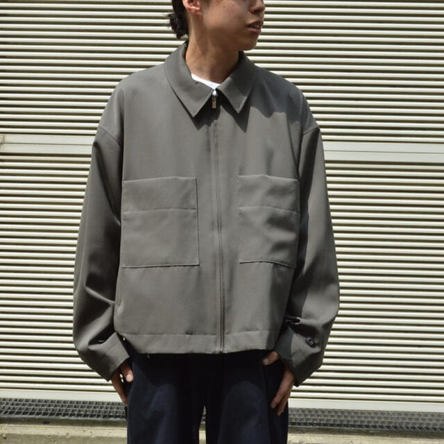 19aw stein OVER SLEEVE DRIZZLER JACKET-