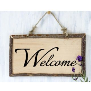 ウォールステッカー　ウェルカムWelcome(その他)