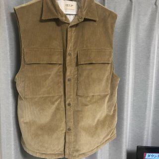 フィアオブゴッド(FEAR OF GOD)のFEAR OF GOD 6TH CORDUROY VEST S(ブルゾン)