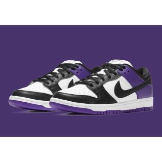 ナイキ(NIKE)のNIKE SB DUNK LOW "COURT PURPLE"  28.0(スニーカー)