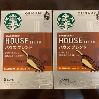スターバックスコーヒー(Starbucks Coffee)のスターバックス　オリガミ　10袋(コーヒー)