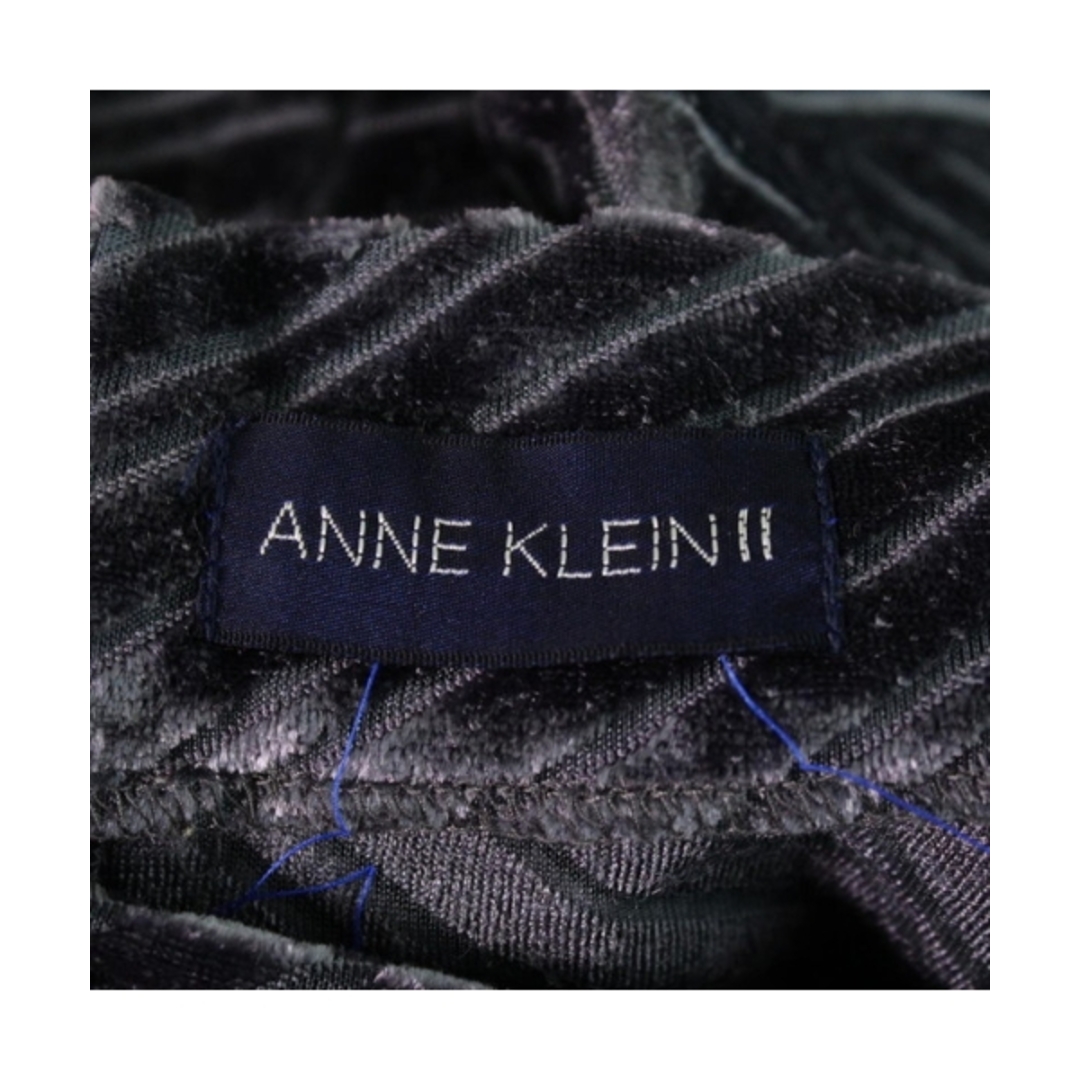 ANNE KLEIN(アンクライン)のANNE KLEIN アンクライン ブラウス M 黒 【古着】【中古】 レディースのトップス(シャツ/ブラウス(長袖/七分))の商品写真