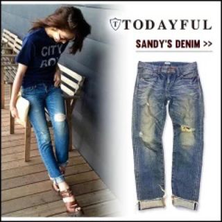 トゥデイフル(TODAYFUL)の TODAYFUL sandys denim(デニム/ジーンズ)