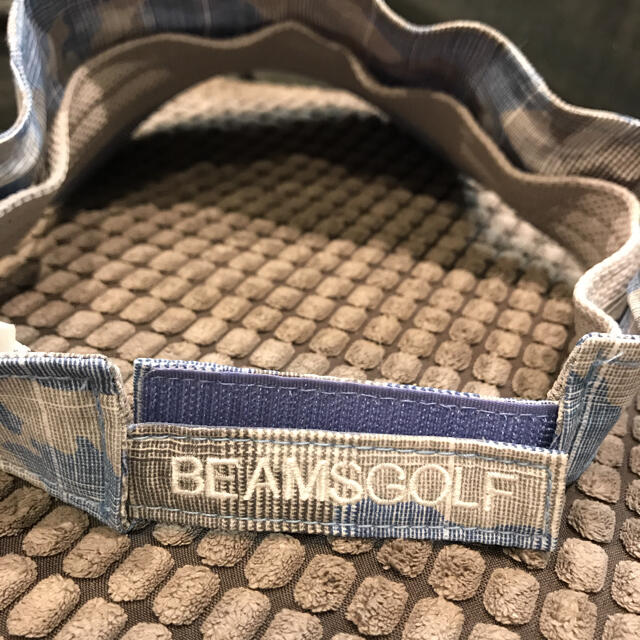 BEAMS(ビームス)の新品　ビームスゴルフ BEAMS GOLF  サンバイザー ユニセックス スポーツ/アウトドアのゴルフ(その他)の商品写真