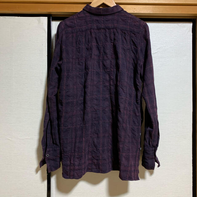 JUN OKAMOTO(ジュンオカモト)の日本製 JUN OKAMOTO Wool crushing shirts メンズのトップス(シャツ)の商品写真