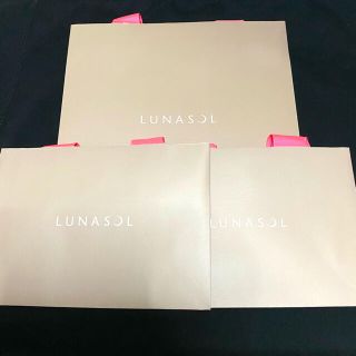 ルナソル(LUNASOL)のルナソル ショッパー 3個セット(ショップ袋)