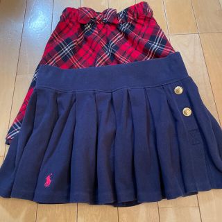 ポロラルフローレン(POLO RALPH LAUREN)のラルフローレンとH&M140ガールズボトムセット(スカート)