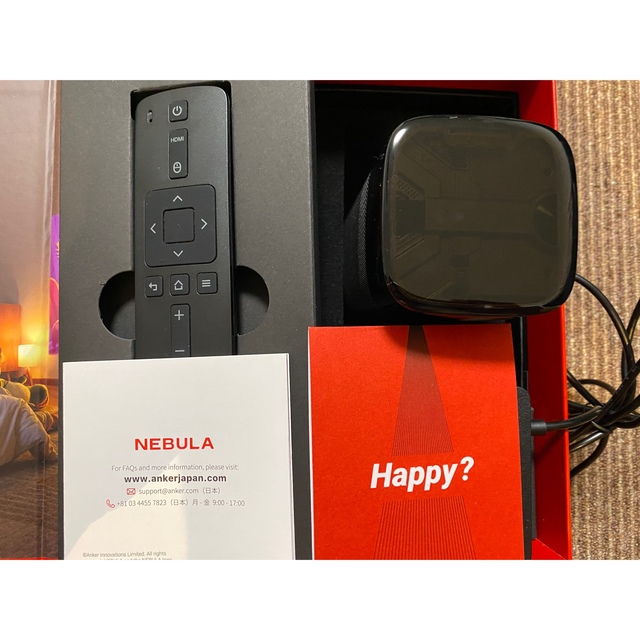 Anker Nebula Apollo Android搭載プロジェクターブラック Anker Nebula Apollo Android搭載プロジェクターブラック