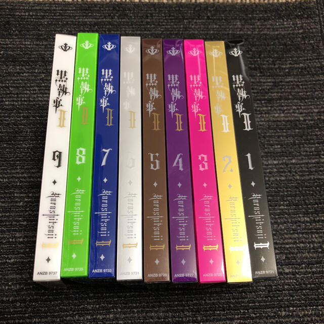 黒執事Ⅱ  黒執事　２期  DVD 1~9 限定盤　全巻セット　アニメ