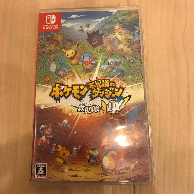 Nintendo Switch(ニンテンドースイッチ)のポケモン不思議のダンジョン 救助隊DX Switch⭐︎美中古⭐︎値下‼︎ エンタメ/ホビーのゲームソフト/ゲーム機本体(家庭用ゲームソフト)の商品写真