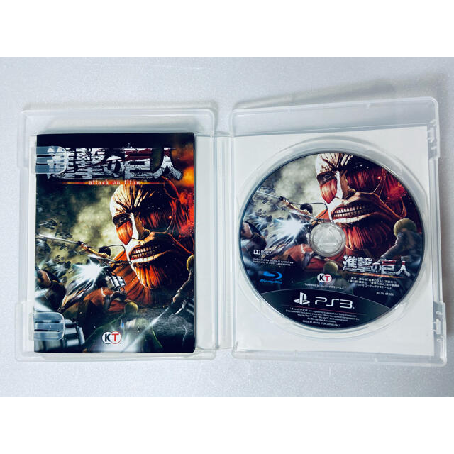 Koei Tecmo Games(コーエーテクモゲームス)の進撃の巨人 PS3 エンタメ/ホビーのゲームソフト/ゲーム機本体(家庭用ゲームソフト)の商品写真