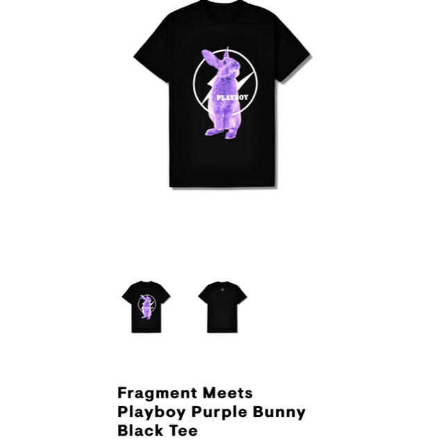 FRAGMENT(フラグメント)のTH様専用 Fragment Playboy Purple Tee XXLサイズ メンズのトップス(Tシャツ/カットソー(半袖/袖なし))の商品写真