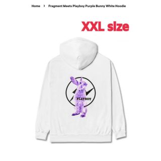 フラグメント(FRAGMENT)のFragment Playboy Purple Bunny Hoodie XXL(パーカー)