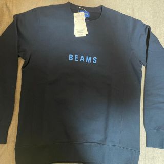 ビームス(BEAMS)のBEAMS / ロゴ スウェット クルーネック L(スウェット)