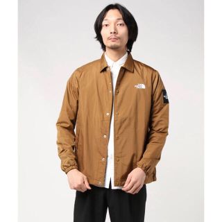 ザノースフェイス(THE NORTH FACE)のザ ノースフェイス コーチジャケット ブリティッシュカーキ カーキブラウン S(ナイロンジャケット)