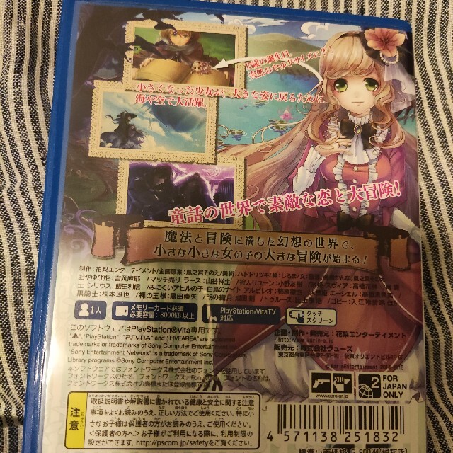 絶対迷宮　秘密のおやゆび姫　PSVita 1