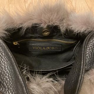 VIOLA d'ORO ヴィオラドーロ フォックスファーバッグの通販 by