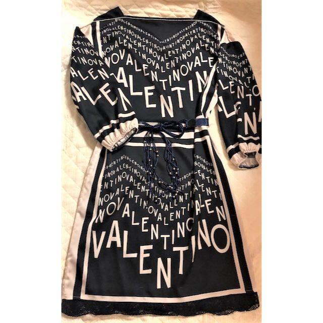 VALENTINO - 特別価格中☆VALENTINO お洒落なロゴワンピース 新品の