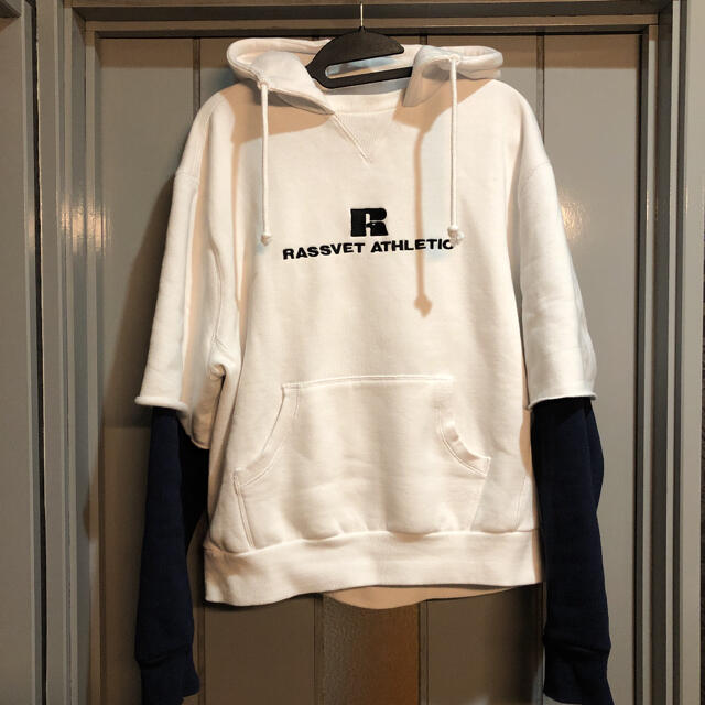 Paccbet × RUSSELL ATHLETIC パーカー サイズ L