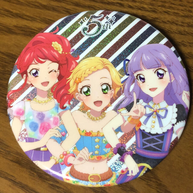 アイカツ アイカツ 5thフェス缶バッジ 珠璃 ひなき スミレの通販 By みーみ S Shop アイカツならラクマ