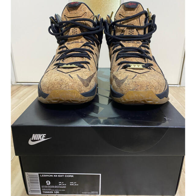 NIKE lebron 12 cork 27.0cm レブロン　コルク　バスケ