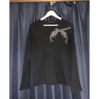 ロアー(roar)のロアー　roar ロンT Tシャツ　長袖フルスワロ　スワロフスキー　サイズ2(Tシャツ/カットソー(七分/長袖))