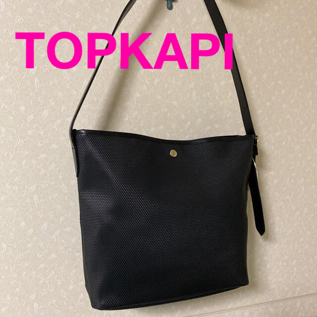 TOPKAPI バックル付きワンショルダーバッグ RHOMBUS ロンバス