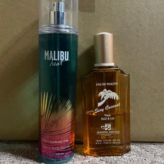 バスアンドボディーワークス(Bath & Body Works)のBath&BodyWorks MALIBU&セクシーココナッツ香水セット(香水(女性用))