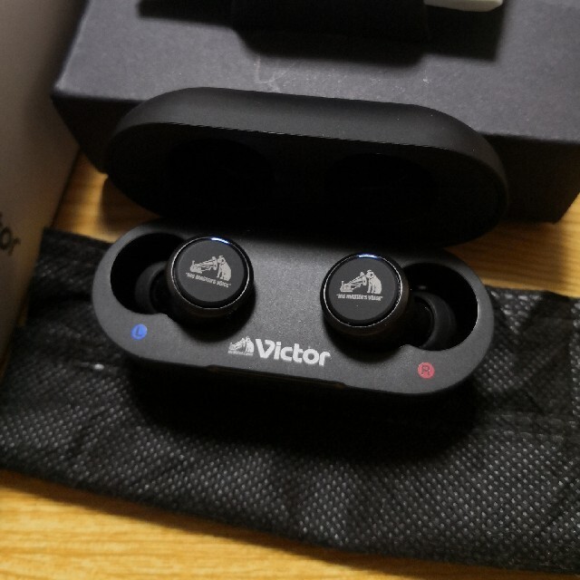 Victor(ビクター)のVictor HA-FX100T ワイヤレスイヤホン スマホ/家電/カメラのオーディオ機器(ヘッドフォン/イヤフォン)の商品写真