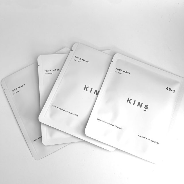 THREE(スリー)のKINS フェイスマスク　FACEMASK コスメ/美容のスキンケア/基礎化粧品(パック/フェイスマスク)の商品写真