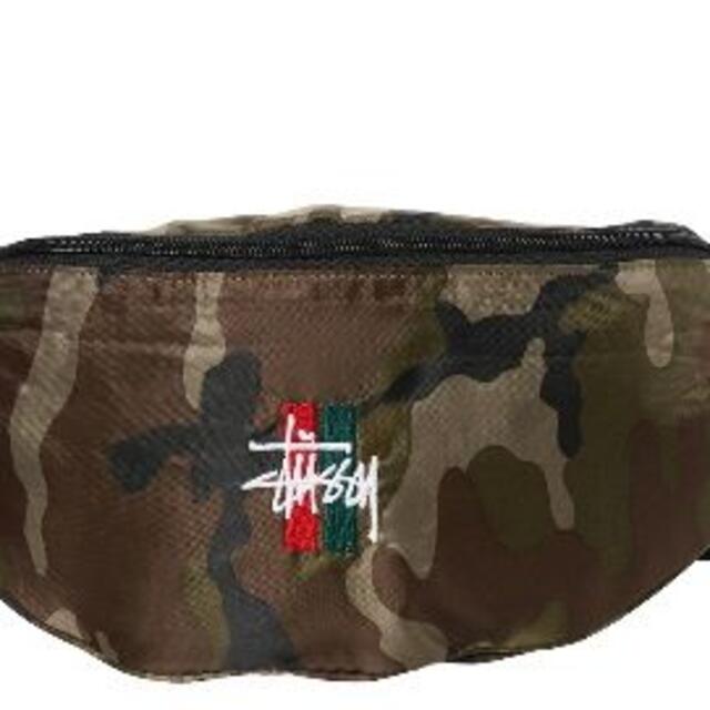 STUSSY(ステューシー)のステューシー stussy Bars Waist Bag 2way 使用 メンズのバッグ(ウエストポーチ)の商品写真