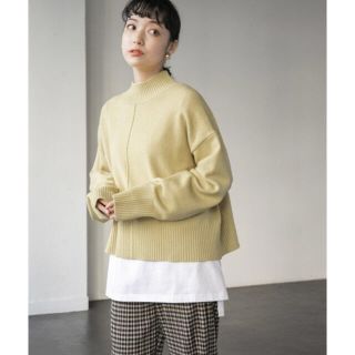 ローリーズファーム(LOWRYS FARM)の【新品】LOWRYS FARM ショートハイネックプルオーバーＬＳ　(ニット/セーター)