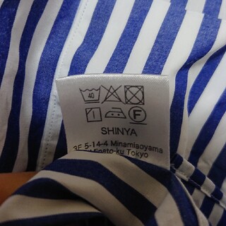 shinya Astolfo blue london stripeの通販 by Kose's shop｜ラクマ