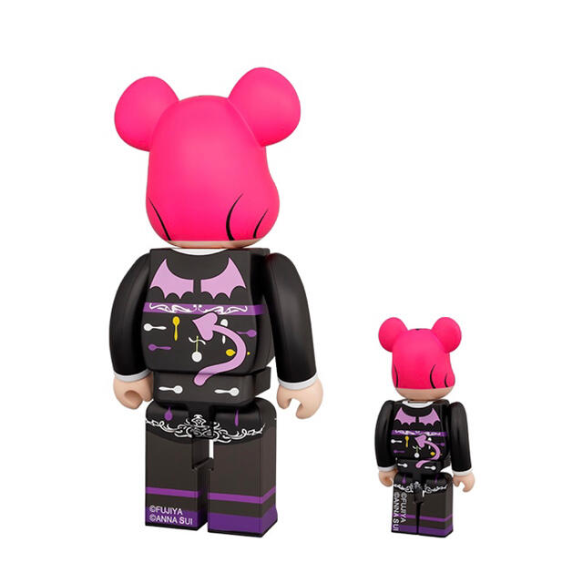 未開封□BE@RBRICK ANNA SUI × ペコラ 100％ u0026 400％-