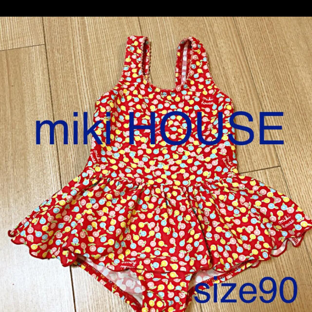 mikihouse(ミキハウス)のミキハウス　水着 キッズ/ベビー/マタニティのキッズ服女の子用(90cm~)(水着)の商品写真