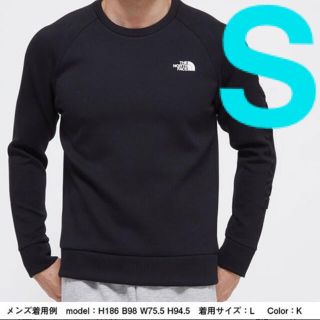 ザノースフェイス(THE NORTH FACE)の新品 ノースフェイス テックエアー スウェット クルー　Sサイズ(スウェット)